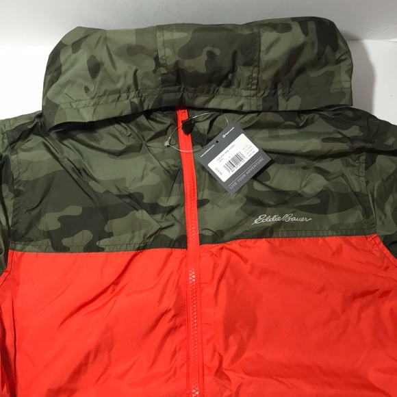 NWT Eddie Bauer Windy Ridge Reverse Hooded Jacket - Picture 2 of 3